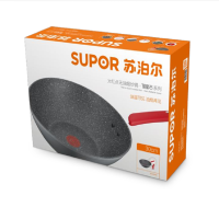 苏泊尔(SUPOR)火红点无油烟炒锅.星星石系列/PC30W8-30cm单个装