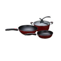 朗赫 菲戈尔三件套 LH-TZ20(红色)