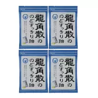 [4件装]龙角散 草本润喉糖 原味 70G