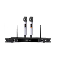 RAuaio 功放+音响1对+一拖二无线手持麦