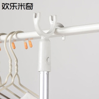 欢乐米奇(HUAN LE mi Qi) 晾衣杆可伸缩取衣杆叉 不锈钢晾衣叉 撑衣杆80-140CM 单位:条