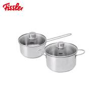 菲仕乐(Fissler) 和风20厘米双耳汤锅16厘米单柄汤锅套组