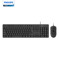 飞利浦(Philips) SPT6254 键鼠套装 有线键鼠套装 办公键鼠套装