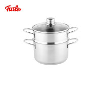 菲仕乐(Fissler) 和风系列18厘米双耳汤锅及蒸屉套组