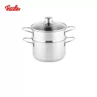 菲仕乐(Fissler) 和风系列18厘米双耳汤锅及蒸屉套组
