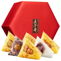 五芳斋(WU FANG ZHAI) 传世臻粽·五芳百年礼盒1840g+咸鸭蛋礼盒1080g 组合