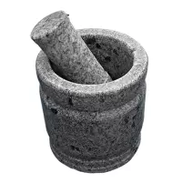沐恩天然青石捣蒜器大号商用无盖石臼/个(BY)
