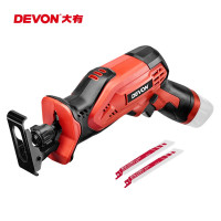 大有12V锂电手电锯5828家用小型单手锯手持户外充电式电动锯子便携式往复锯 单机头(配2根锯条)