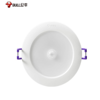 公牛(bull) 感应灯 4W 3寸暖白光3000K 开孔尺寸70-85mm MT-C004A-CS 货期5-10天
