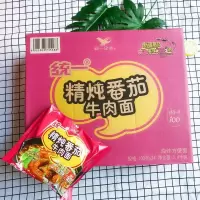 统一袋装番茄牛肉面100gY