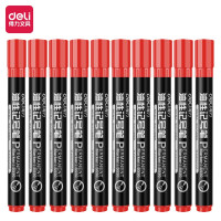 得力(deli)思达S550记号笔(红)(单位:支)