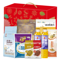 中粮福临门米油干货大礼包3120g+800ml
