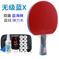 TENDZONE 双鱼 乒乓球拍对拍正反胶横拍乒乓拍套装 (单位:副)