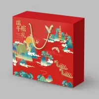 五芳斋(WU FANG ZHAI) 心意礼盒(五芳猪肉粽*2蛋黄猪肉粽*2紫糯栗蓉粽*2原香赤豆粽*2)