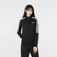 阿迪达斯adidas外套女装跑步健身训练运动服舒适立领休闲夹克时尚上衣FL0170