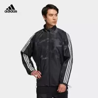 阿迪达斯adidas男装春秋运动夹克外套H40236