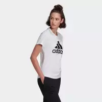 阿迪达斯adidas女装运动短袖T恤GL0649