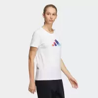 阿迪达斯adidas女装居家运动短袖T恤HE9979