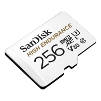 闪迪(SanDisk)256GB TF(MicroSD)存储卡 行车记录仪&安防监控专用内存卡 读速100MB/S