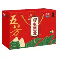 五芳斋(WU FANG ZHAI) 西麦粽子礼盒端午礼盒 五芳素麦
