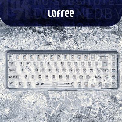 洛斐(Lofree) 1%蓝牙键盘 68键MX结构水母轴 机械键盘