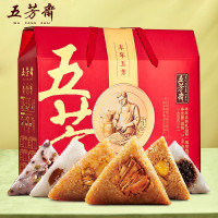 五芳斋(WU FANG ZHAI) 丰年五芳 多口味 粽子礼盒装 2400克(24粽6味)