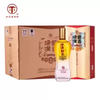 汤沟酒 醇香5A 浓香型白酒 42度 500ml*6瓶 整箱装 (内含3个礼品袋)