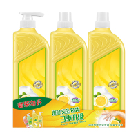 材慧 柠檬护肤洗洁精1.18kg*3