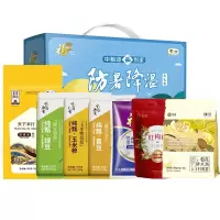 中粮“清凉一夏防暑降温”大礼包B 2088g枸杞珍珠米胖大海绿豆冰糖玉米糁黄豆中粮出品 夏季清凉解暑高温福利