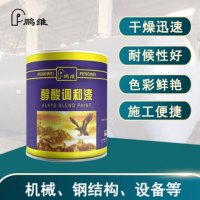 鹏维 醇酸调和漆黑色 3KG