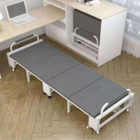 匡大 折叠床单人床办公室午休折叠床成人午睡神器简易行军床 90*200