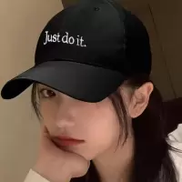 耐克NIKEnike男帽女帽时尚刺绣logo鸭舌帽运动帽子户外休闲遮阳帽CQ9512-010CQ9512-010黑色MI