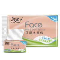 洁柔Face抽纸3层100抽一提12包 PR212-12
