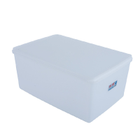 商用大保鲜盒肥猫保鲜盒大容量超大特大号长方形白色冰箱防串味冰柜商用收纳盒 加厚加高846盒(16升) 冷冻不开裂