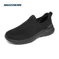 斯凯奇(Skechers) 216267 男缓震一脚蹬透气网面健步鞋子
