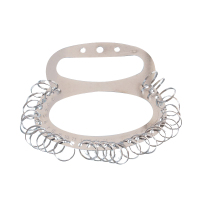 不锈铁钥匙盘28孔 手提式