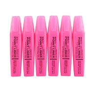 晨光(M&G) MG2150 荧光笔 粉色醒目笔 12支/盒 单盒装