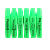 晨光(M&G) MG2150 荧光笔 绿色醒目笔 12支/盒 单盒装