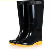 SUXINGAUTO高筒雨鞋雨靴 耐酸碱水靴牛筋底劳保胶靴牛筋雨鞋