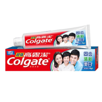 高露洁超强固齿清新美白牙膏140g*3支