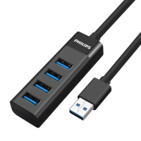飞利浦 USB3.0分线器 0.5米带网络端口