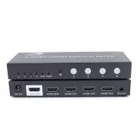 视和讯 (vnRiver) 4口HDMI KVM 切换器 (含HDMI线)4口高清KVM切换器