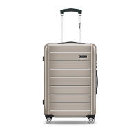 泰格斯(Targus) 20英寸密码锁万向轮商务拉杆箱-香槟金-TLTR1002-02