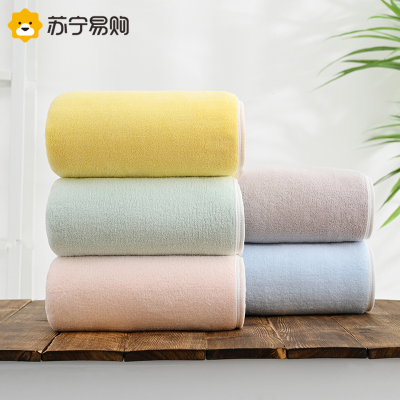 奂米浴巾女家用洗澡洗脸吸水速干面巾男款裹巾大人毛巾二件套814-2