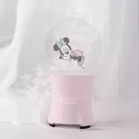 Disney迪士尼无线蓝牙音响2022年新款家用发光小夜灯高颜值音箱卡通女生可爱生日礼物小型迷你高音质低音炮