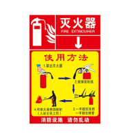 本安9L定制安全警示牌标识牌PVC36cm*26cm