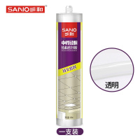 三和(SANVO)中性硅酮结构密封胶 玻璃胶 持久密封 300ML 透明TB751 单位:瓶