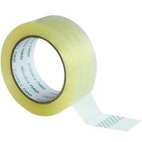 得力 30173 透明胶带 封箱胶带 45mm*60y*50um 6卷/筒 整筒装