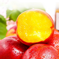 [西沛生鲜] 新鲜红油桃 新鲜水果桃子 产地直发 净重5斤装 中果 甜蜜多汁