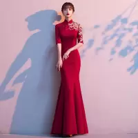 CYDH 晚礼服 女 中国风